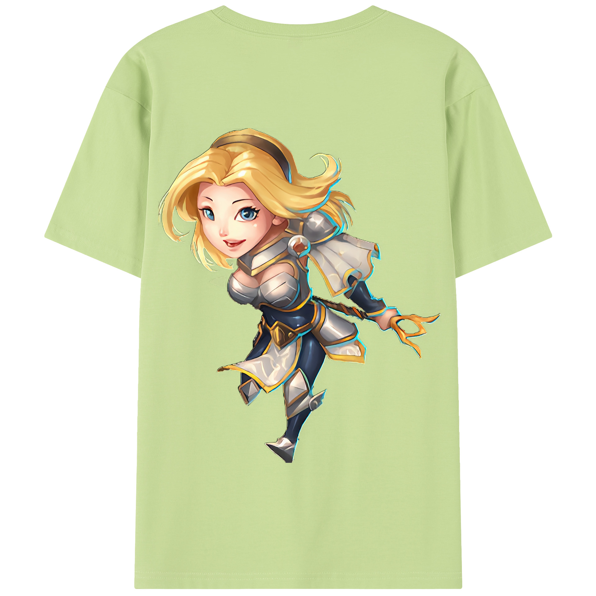 リーグ・オブ・レジェンド League of Legends LOL 綿100％半袖Tシャツ（背面プリント）